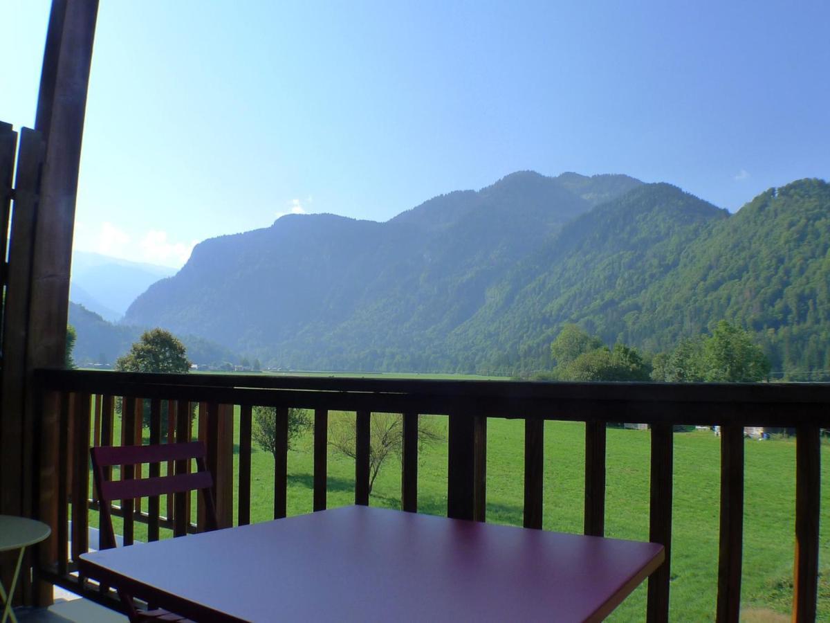 Duplex Confortable Avec Balcon Sud, Animaux Admis Et Parking - Fr-1-629-133 Samoens Exterior photo