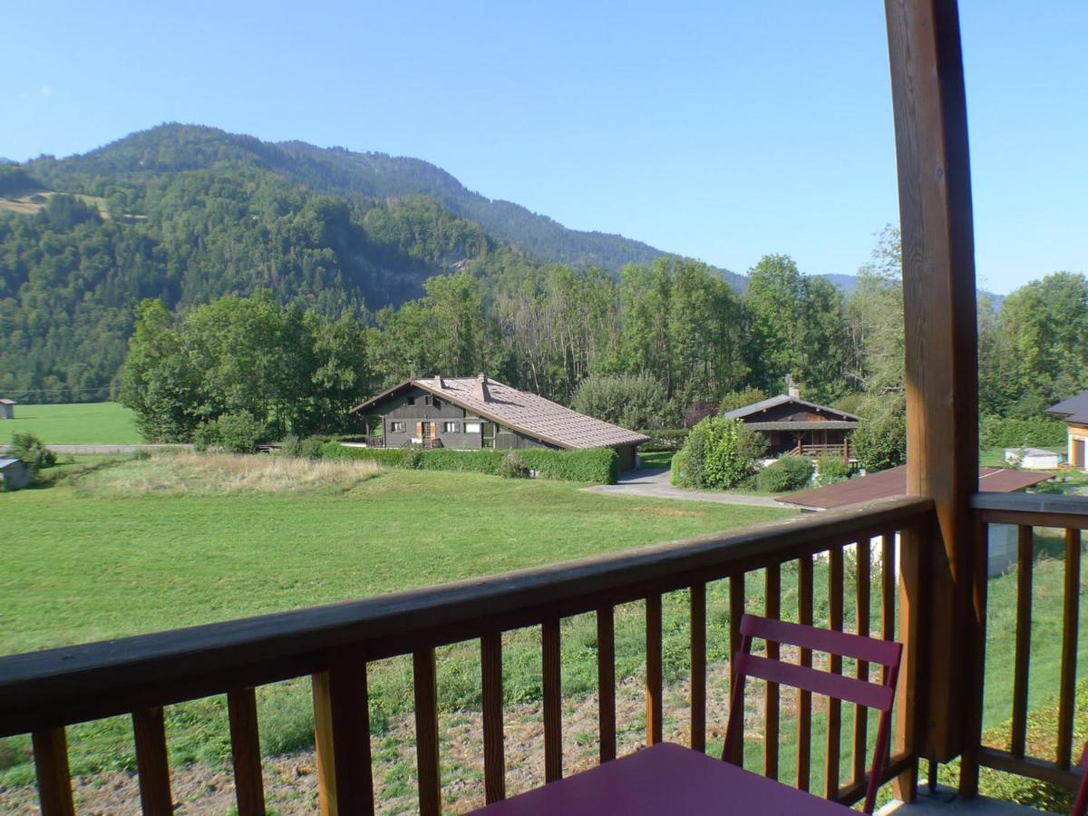 Duplex Confortable Avec Balcon Sud, Animaux Admis Et Parking - Fr-1-629-133 Samoens Exterior photo